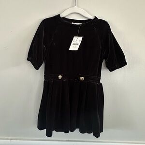 Crew Cuts Black Kids Dress 3T NWT